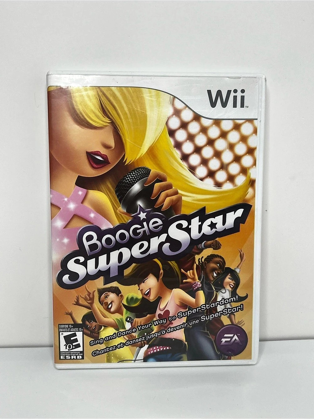 Boogie SuperStar Nintendo Wii Singing Dancing Karaoke Game Complete CIB